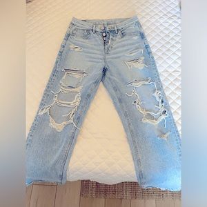 American Eagle 90s boyfriend distressed jeans